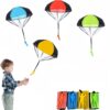 4 Pcs Parachute Toy Tangle Free